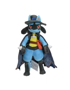 PELUCHE POKEMON LUCARIO HALLOWEEN FESTIVAL 32cm