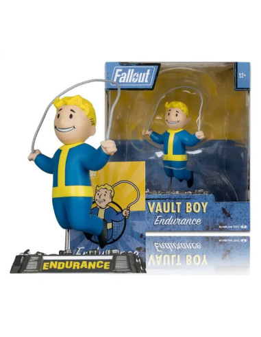 ESTATUA McFARLANE FALLOUT VAULT BOY ENDURANCE