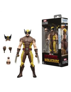 FIGURA ARTICULADA MARVEL LEGENDS SERIES WOLVERINE (BROWN SUIT)