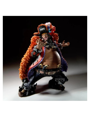 FIGURA GRANDISTA ONE PIECE MARSHALL D TECH (BARBA NEGRA) 26cm