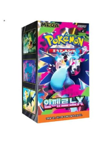 JUEGO DE CARTAS SOBRE INDIVIDUAL POKEMON TCG MEGA INFERNO X (COREANO)