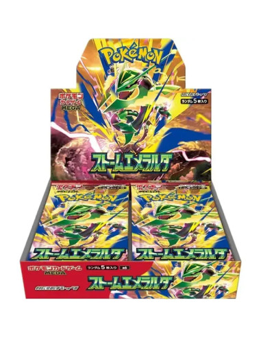 JUEGO DE CARTAS TCG POKEMON SOBRE INDIVIDUAL STORM EMERALD (JAPONES)