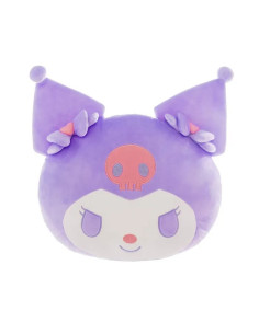 PELUCHE 3D CABEZA SANRIO KUROMI 37cm