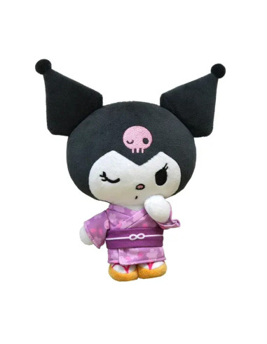 PELUCHE SANRIO KUROMI KIMONO version 26cm