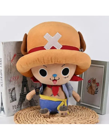 PELUCHE ONE PIECE CHOPPERxLUFFY 25cm