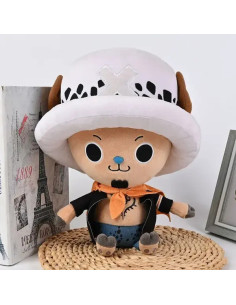 PELUCHE ONE PIECE CHOPPERxTRAFALGAR 25cm