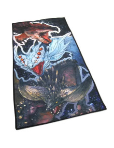 TOALLA XL MONSTER HUNTER WORLD 3 DRAGONES 150x75cm
