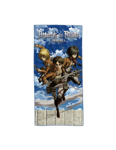 TOALLA XL ATAQUE A LOS TITANES 150x75cm