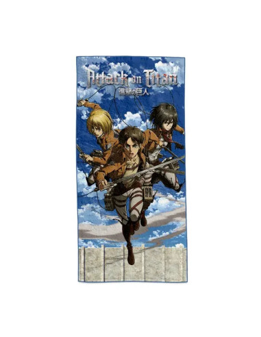 TOALLA XL ATAQUE A LOS TITANES 150x75cm