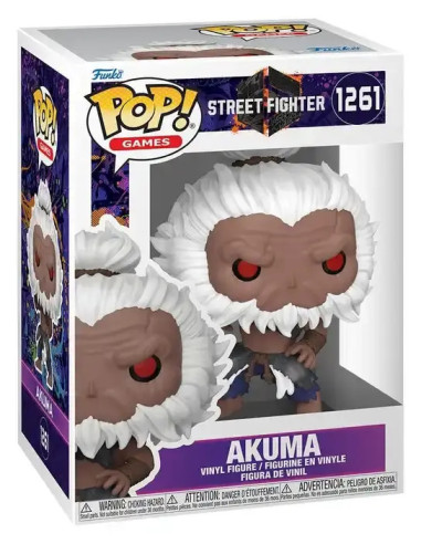 FUNKO POP STREET FIGHTER AKUMA