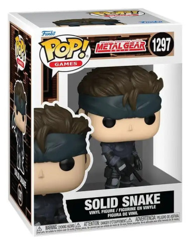FUNKO POP METAL GEAR SOLID SOLID SNAKE