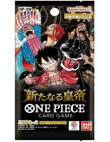 ONE PIECE TCG SOBRE INDIVIDUAL OP-09 EMPERORS IN THE NEW WORLD (JAPONES)