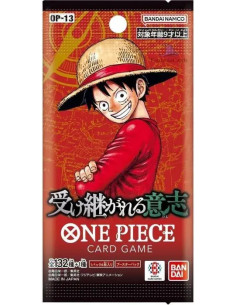 ONE PIECE TCG SOBRE INDIVIDUAL OP-13 CARRYING ON HIS WILL (JAPONES)