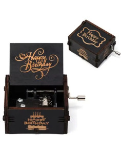 CAJA DE MUSICA HAPPY BIRTHDAY