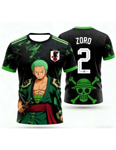 CAMISETA DEPORTE ONE PIECE ZORO