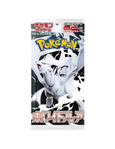 JUEGO DE CARTAS TCG POKEMON SOBRE INDIVIDUAL WHITE FLARE (JAPONES)