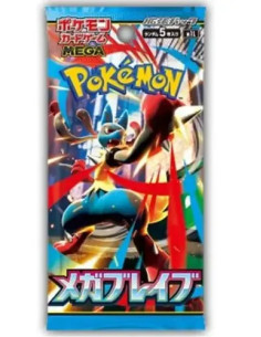 JUEGO DE CARTAS TCG POKEMON SOBRE INDIVIDUAL MEGA BRAVE (JAPONES)