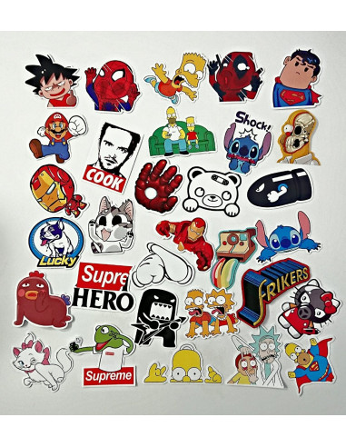 PEGATINA CULTURA POP (VARIOS)