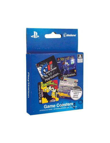 POSAVASOS PLAYSTATION JUEGOS CLASICOS